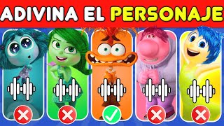 Adivina El Personaje De INTENSAMENTE 2😍Ansiedad😱Furia😡Alegría💙Desagrado💚Temor😰 | INSIDE OUT 2🥰