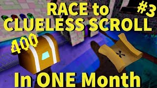 OSRS | RACE to CLUELESS SCROLL | One Month of Medium Clues Challenge | Episode #3