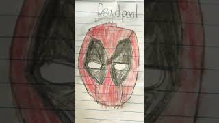 Deadpool drawing