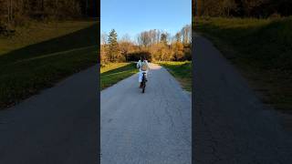 Bike time with a child #motherhood #croatia #travel #bike #autumn