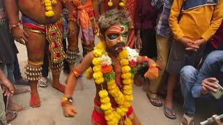 Small Potharaj teenmaar dance at  Secunderabad bonalu 2023 | Bonalu2023