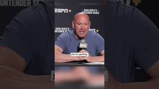 Dana White double down on Izzy rematch.