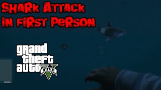 Shark Attack in First Person (GTA V)