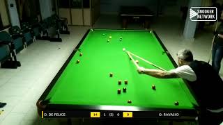 SNOOKER CORNER PAVIA - PROV. FIBIS PAVIA CAT. C 2020/21 - D. DE FELICE vs O. RAVASIO