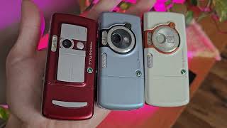 Sony Ericsson K750i VS Sony Ericsson W800i VS Sony Ericsson D750i - Телефоны как брат и сестра