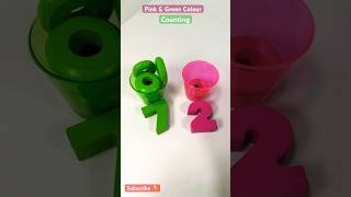 Counting | Colours | Green | Pink | Song | Educational Videos for Kids