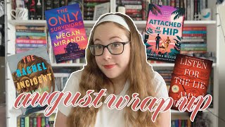 AUGUST WRAP UP | reviewing the 10 books i read this month