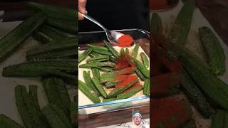 restaurant style bhindi tawa masala ASMR cooking