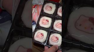 Does Mochi from Japan taste better?? #satisfying #shorts #asmr #shortsfeed