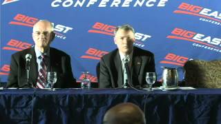 Big East Introduces Commissioner Mike Aresco