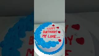 whiteforest cake | birthday cake #shorts #youtubeshorts #cake