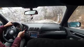 POV BMW e46 Winter Drive  !!!