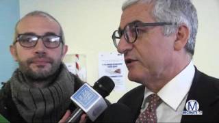 Posa della prima pietra al blocco parto del San Paolo