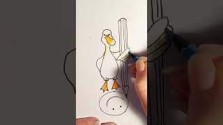 Disegno facile per bambini, animali simpatici