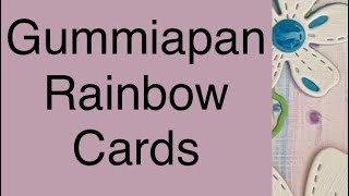 Gummiapan Rainbow Card