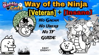 How to Easily Beat Ninja Awakens | No Gacha (Battle Cats)