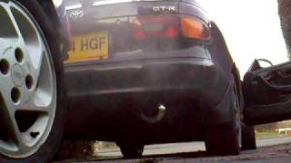 toyota celica backbox exsaust sound