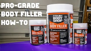 How to Apply Evercoat Body Shop Pro-Grade Body Filler