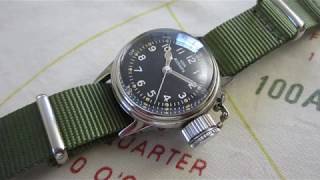 Hamilton Military Watches & The Navy Frogmen of WW2