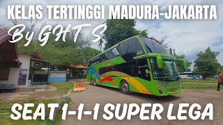 KABIN BUS TERLEGA‼️SPESIAL CLASS DOUBLE DECKER PO GUNUNG HARTA SOLUTION MADURA JAKARTA