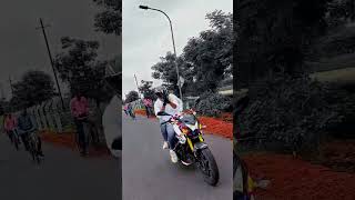 200 bs7 modified 😱 || ns200 bs7 stunt 😲 #trending #viral #shorts  #modified