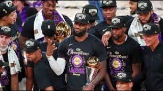 Los Angeles Lakers 2020 NBA Champions! Behind The Scene Locker Room Celebration