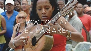 How To Play "El Pagare' on Tres Cubano as played by Zulema Rivas Puig | GCE Tuning | Cuban Tres