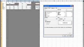 Excel 2010: Conditional Formatting