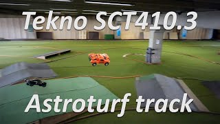 Tekno SCT410.3 on an Astroturf track (April 2023) - main