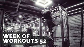 WEEK OF WORKOUTS 52 - The last week!