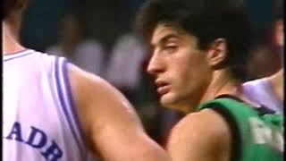 ACB 88/89 SF 3J RAM Joventut - Real Madrid (D. Petrovic 40p, 9 triples)