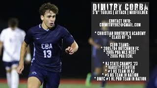 Dimitry Corba 2022 Soccer Highlights | CBA '24