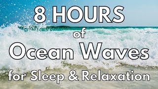 8 HOURS of Ocean Waves for Sleep & Relaxation🌊🐬🐟