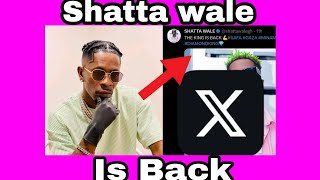 Shatta Wale Is Back On X (Twitter) New Or Same Old Attitude....Let's Talk