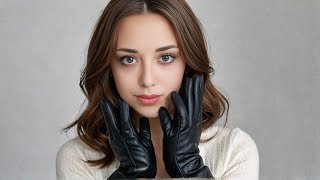 ASMR ita Leather Gloves VS Latex Transparent Gloves Pick Your Favorite🧤