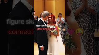 Connecting people #sport #figureskating #aleksandratrusova #makarignatov #marriage