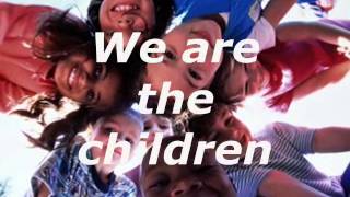 We are the world -- Karaoke with lyrics