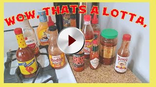 🔥 Do I have A LOTTA Hot Sauce!!?🔥