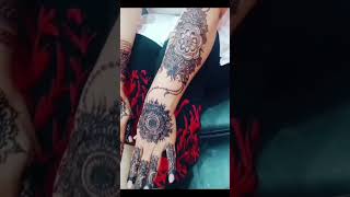 simple mehndi design shorts