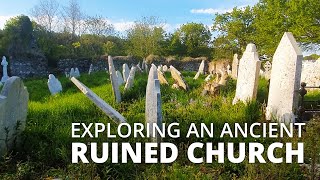 I found something weird in a ruined Irish church | Exploring irish ruins and graveyard