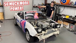 We Put a TURBO On Garza's K-Swapped Miata! (probably a bad idea)