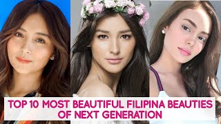 TOP 10 MOST BEAUTIFUL FILIPINA 2020 | NEXT GENERATION CATEGORY