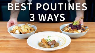 How to Make Perfect Canadian Poutine in 3 Ways | Cheesy Poutine with Homemade French Fries and Gravy