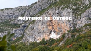 Mosteiro de Ostrog em Montenegro 🇲🇪