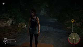 FRIDAY THE 13TH HOW TO GET ON TOP OF THE CAR GLITCH