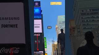 Stunning 3D Ads in NYC #newyork #usa #country_visions #stunning #youtubeshorts #fyp