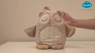 Κουκουβάγια ύπνου με αισθητήρα Cloud b® Nighty Night Owl™ Smart Sensor