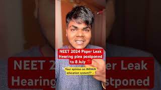 NEET 2024 Update on Paper leak and Supreme Court hearing!! #neet #apronboy #neet2024