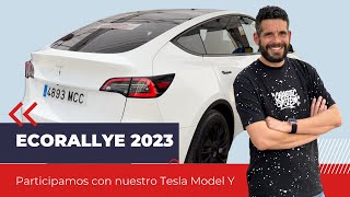 Ecorallye Mallorca 2023 con un Tesla Model Y RWD