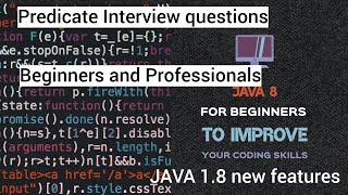 Java | Java 8 | Predicate | Tutorial